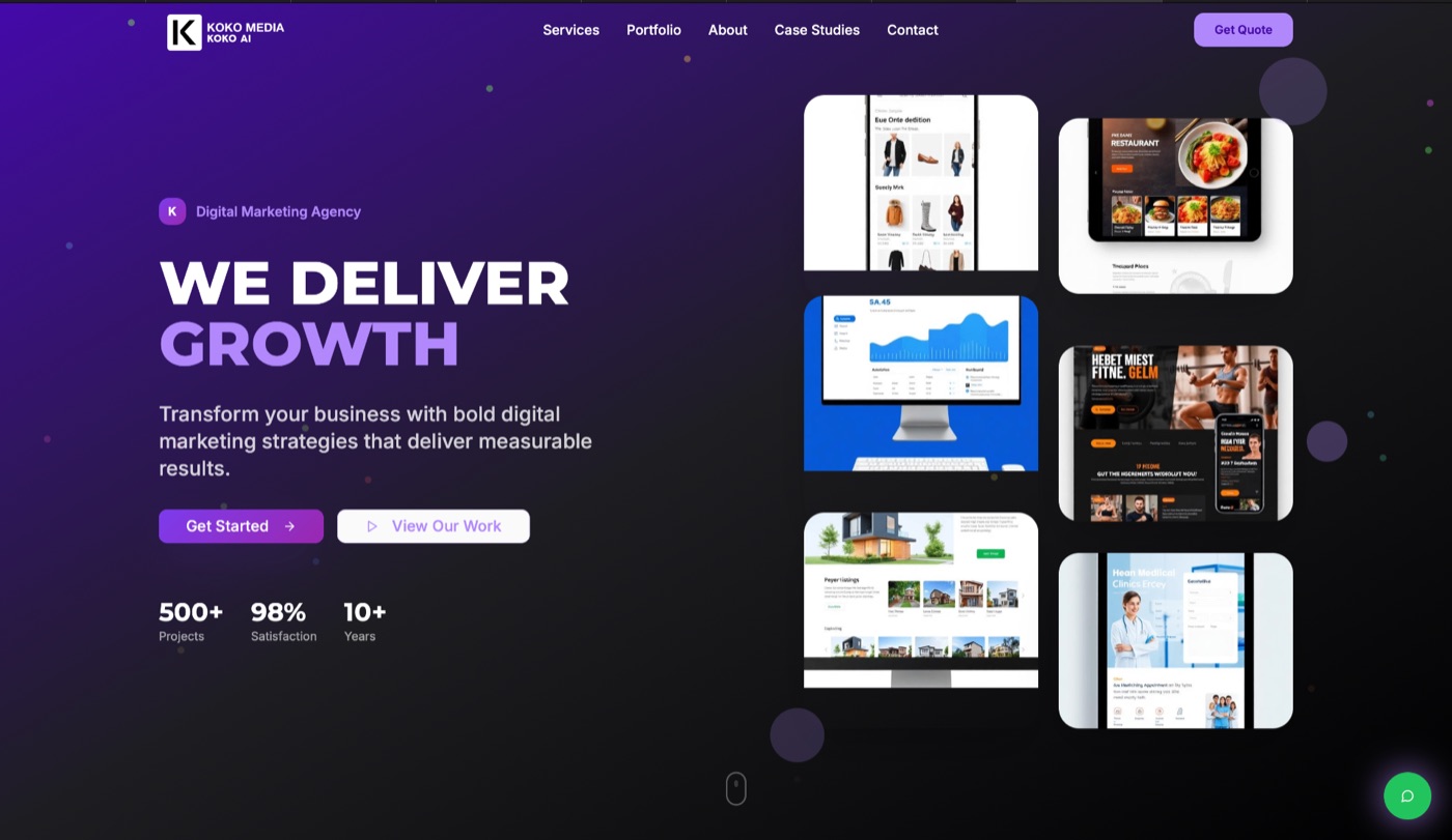 Kokomedia website